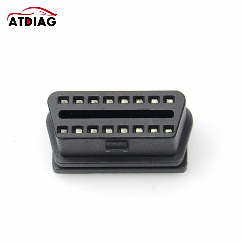 Оригинальной версии 3 шт./лот автомобильные OBD2 разъем 16pin штекер 16 контактный