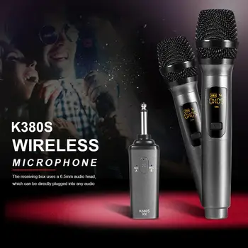 

K380S Wireless Microphone Portable Energy-saving Battery Powered USB Charged Microphone