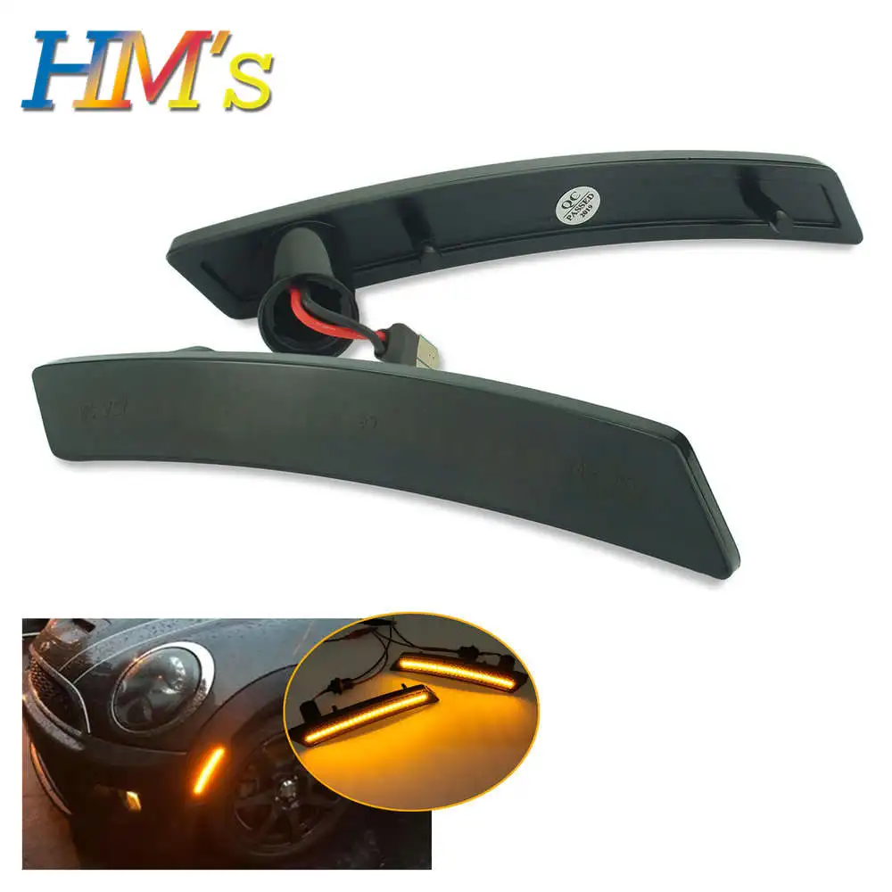 Светодиодный габаритный фонарь для Mini Cooper R56 R58 R55 R57 R59 R61, боковые указатели поворота для Mini Countryman R60