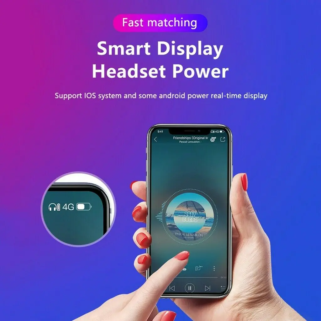 X13 TWS Bluetooth 5,0 стерео гарнитура беспроводная гарнитура IPX7 Водонепроницаемая гарнитура 5000 мАч умный светодиодный внешний аккумулятор с цифровым дисплеем