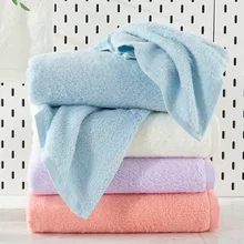 Gaoyang графство напрямую от производителя хлопок банное полотенце 70*140 банное полотенце простой цвет для взрослых Мягкая ультрапрочная вода