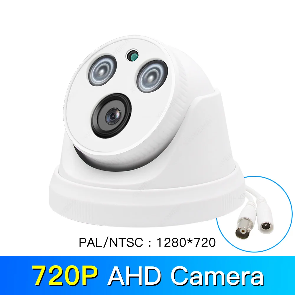 720 P/1080 P/5MP AHD камера аналоговая камера видеонаблюдения высокого разрешения инфракрасная камера AHD CCTV камера безопасности наружная купольная камера - Цвет: 720P