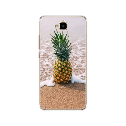 for Huawei Honor 4C Pro Case Honor 4C Pro Cover Soft Silicone Back Case for Huawei Y6 Pro 2015 Case TIT-L01 TIT-TL00 Phone