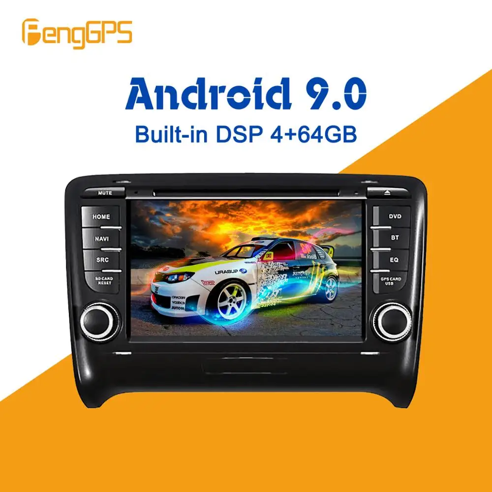 Sale Android 9.0 4+64GB px5 Built-in DSP Car multimedia DVD Player GPS Radio For Audi TT MK2 8J 2006-2012GPS Navigation stereo Video 0 Sale Android 9.0 4+64GB px5 Built-in DSP Car multimedia DVD Player GPS Radio For Audi TT MK2 8J 2006-2012GPS Navigation stereo Video 0