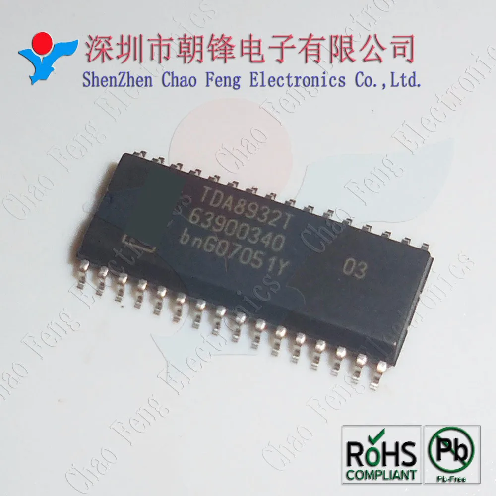 

Новинка, оригинальный TDA8932T TDA8932 SOP32, 5 шт.