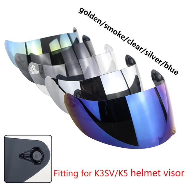 Helmet Visor For K1 K5 K3SV Motorcycle Helmet lens with Reinforced lens scratch-resistant UV400 Detachable Helmet Glasses