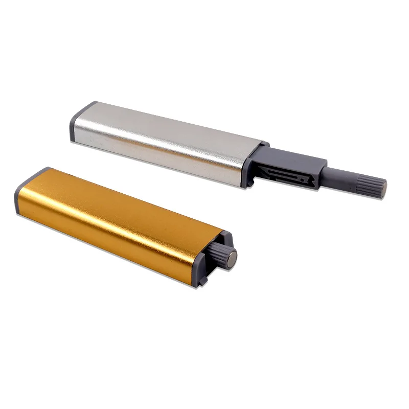 

Aluminum Alloy Push to Open Magnetic Cabinet Catches Automatic Door Stop Touch Damper Buffer Kitchen Invisible Pulls