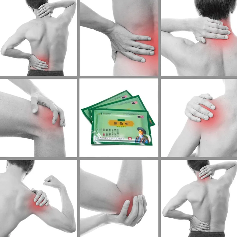 64Pcs/8Bag Chinese Pain Relief Patch Analgesic Plaster for Joint Pain Rheumatoid Arthritis anti-inflammatory Massage Health Care
