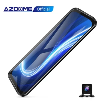 AZDOME Mirror Dash Cam Front and Rear Dual Dash Camera for Cars 10