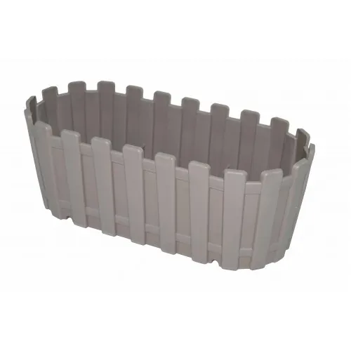 

SAMPURHCASE Flower Pot Balcony 30cm Milk Coffee 27582S