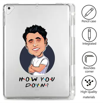 

Friends For Ipad Pro 11 2020 Funda Clear Soft Cover Cute Tablet With Pencil Case Ipad 7th Generation Case Air 1 2 Cases Mini 5