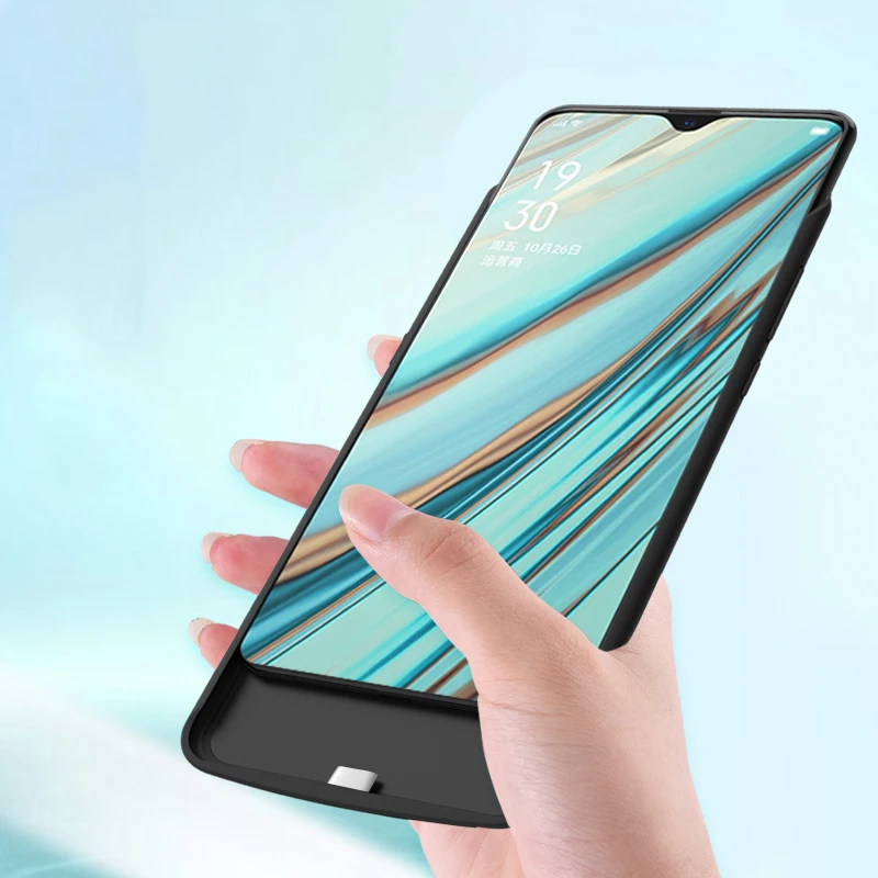 Чехол для зарядного устройства для OPPO Realme 3 Pro X Lite K3 A11X A9 A5 2010 Reno 2 Z универсальный портативный внешний аккумулятор чехол для зарядного устройства