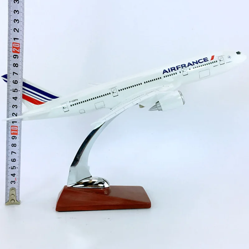 30 см 1/200 Boeing B777-200 модель Air Франция авиалиний с базовым сплавом самолет коллекционный дисплей Модель Коллекция