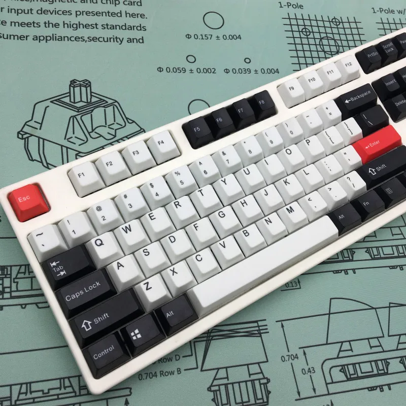 Рассвет тема пятисторонняя PBT Сублимация Keycap DIY персональная механическая клавиатура выделенная оригинальная Заводская высота