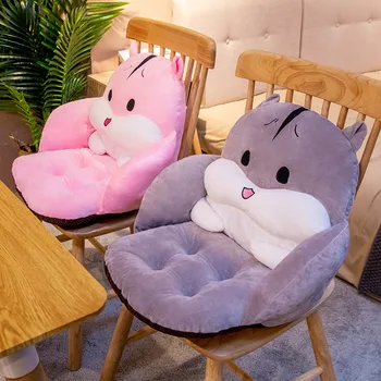 

65cm cartoon surrounded by plush cushion software baby dining chair cushion home seat office stool butt cushion tatami floor non