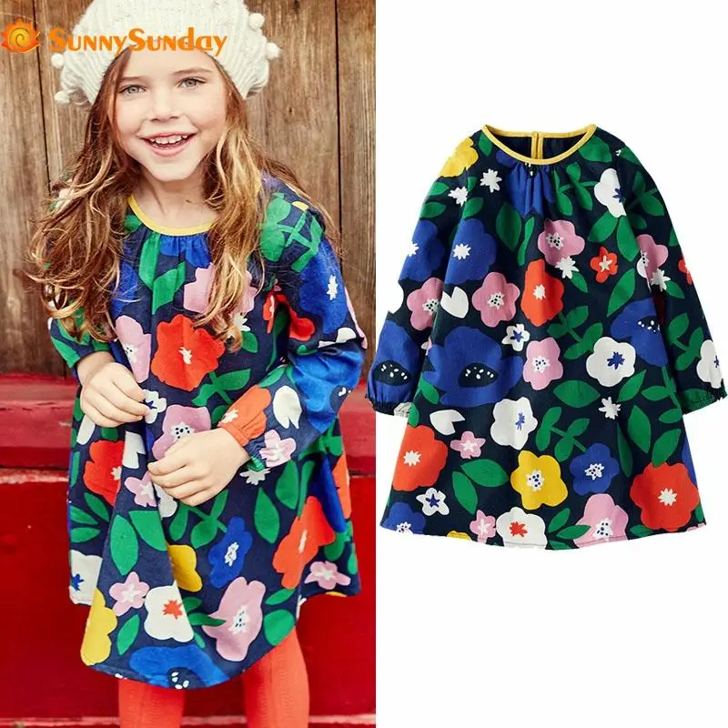 Распродажа 2020 прямые продажи полностью ТРАПЕЦИЕВИДНОЕ детское платье с