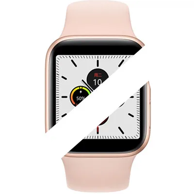 pink IWO 12 умные часы серии 5 IWO12 Pro умные часы для Apple IOS Android 44 мм и 40 мм ЭКГ монитор сердечного ритма PK iwo 11 8 plus 10 - Цвет: pink