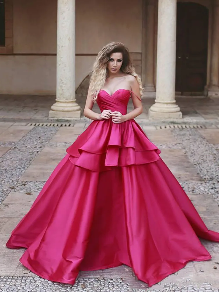 Picture color Smileven милое официальное вечернее платье arabia на тонких бретелях вечернее платье ТРАПЕЦИЕВИДНОЕ платье для выпускного вечера для женщин - Цвет: Picture color