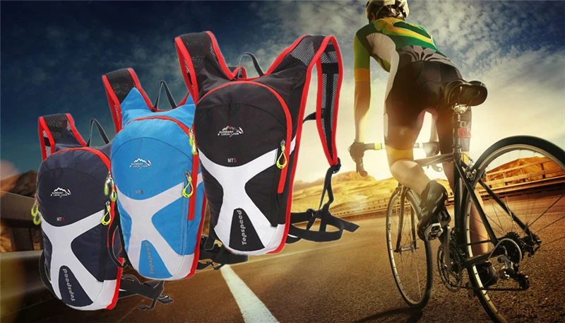 Мужской женский велосипедный рюкзак MTB велосипед Велоспорт с сумкой для воды водонепроницаемый спортивный рюкзак для пешего туризма кемпинга гидратация велосипедный рюкзак