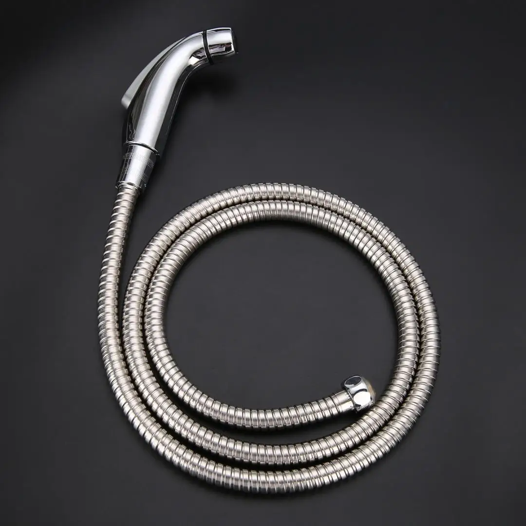 Hand Held Bidet Sprayer with Wall Bracket Diverter Toilet Shower Head Bidet Sprayer Set for Bathroom Bidet Faucet
