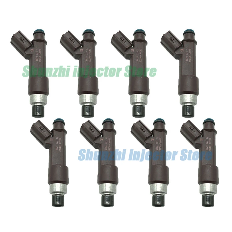8pcs Fuel Injector Nozzle For Toyota 4Runner Land Cruiser Sequoia Tundra OEM:23250-50080 23209-50080 2325050080 2320950080
