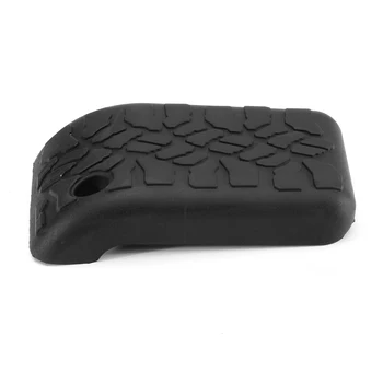 

1x Rubber Armrest Cover Center Console Cover Box Trim Cap For Jeep For Wrangler TJ 2002-2006 Interior Decoration Covers