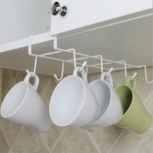 Держатель для кофейной чашки, держатель для красного вина, подвесной держатель для чашки без гвоздей, полка для кухонного хранения