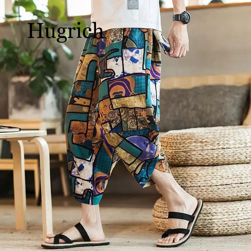 Woolen Pants,Men Beach Wide Legs Pants,Indian Traditional Clothing,Sari,Thailand Trousers,Pakistani Print Bloomers,Hippie Streetwear