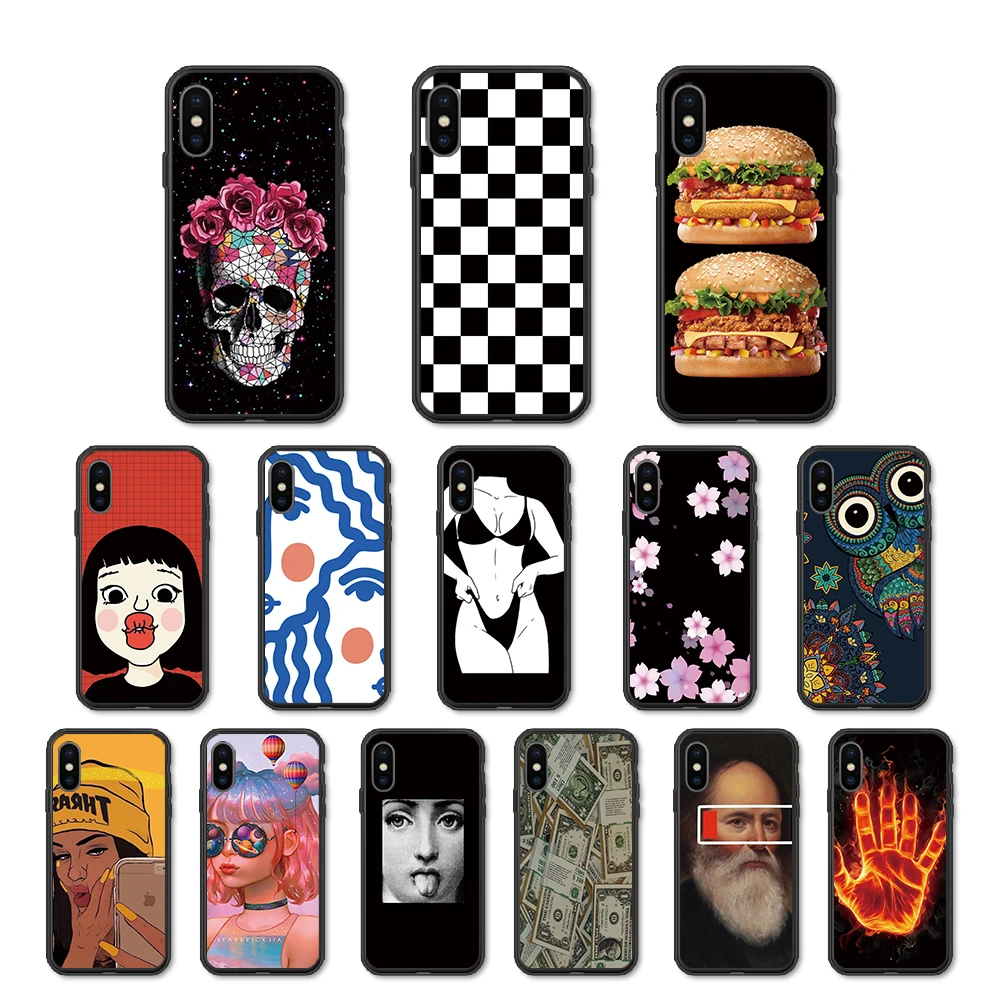 Oneplus 6t Cute Case Soft Phone Cases Silicone coque For One Plus 6 6T 5T 7 7T Back Cover OnePlus6T T capa paras etui casa | Мобильные
