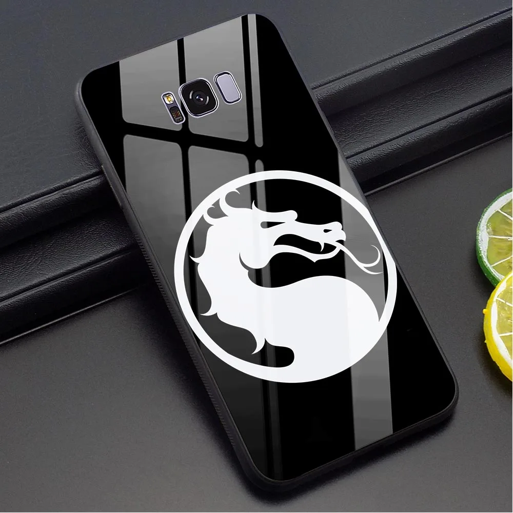 K0004008 Для телефона с изображением игры Mortal Kombat Крышка для samsung Galaxy S10 A70 A60 M40 A50 A40 A20 A30 A10 S7 край S8 S9 Plus закаленное Стекло - Цвет: K0004008