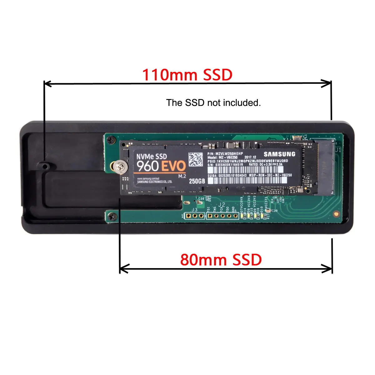 Интерфейс Thunderbolt 3 к PCI Express E NGFF M key NVME AHCI SSD чехол картридж|Адаптеры Type-C| |