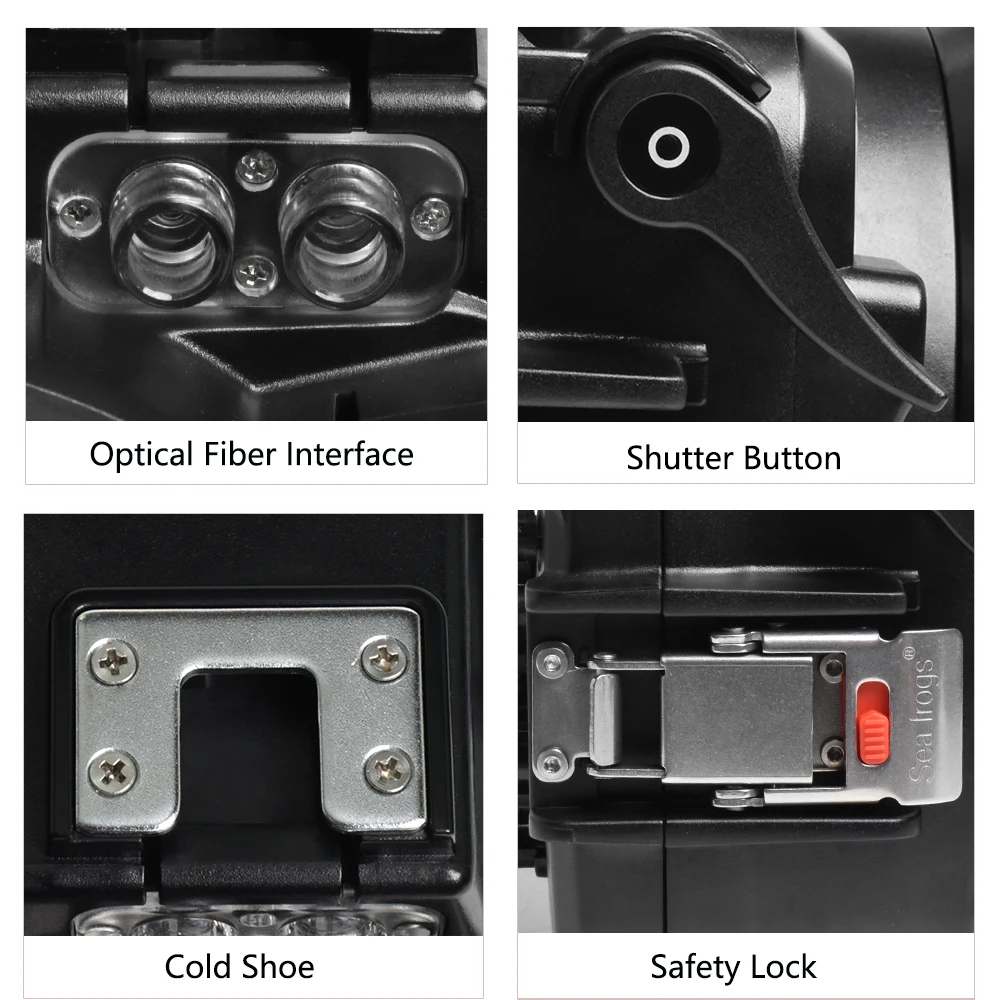 Seafrogs 40m/130ft Underwater Camera Housing Case