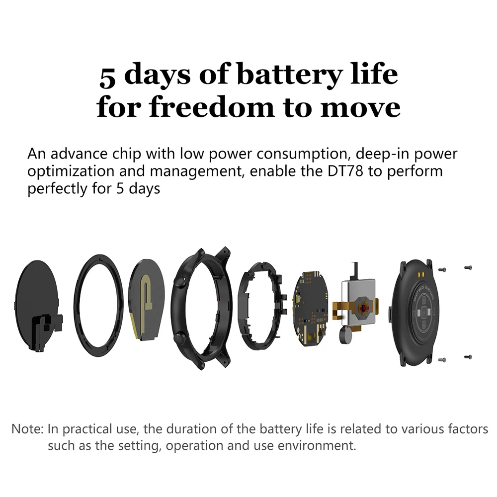 Full Round Touch Display Smart Watch IP68 Waterproof Heart Rate Blood Pressure Monitor 5 Days Standby Fitness Tracker Smartwatch Full Round Touch Display Smart Watch IP68 Waterproof Heart Rate Blood Pressure Monitor 5 Days Standby Fitness Tracker Smartwatch
