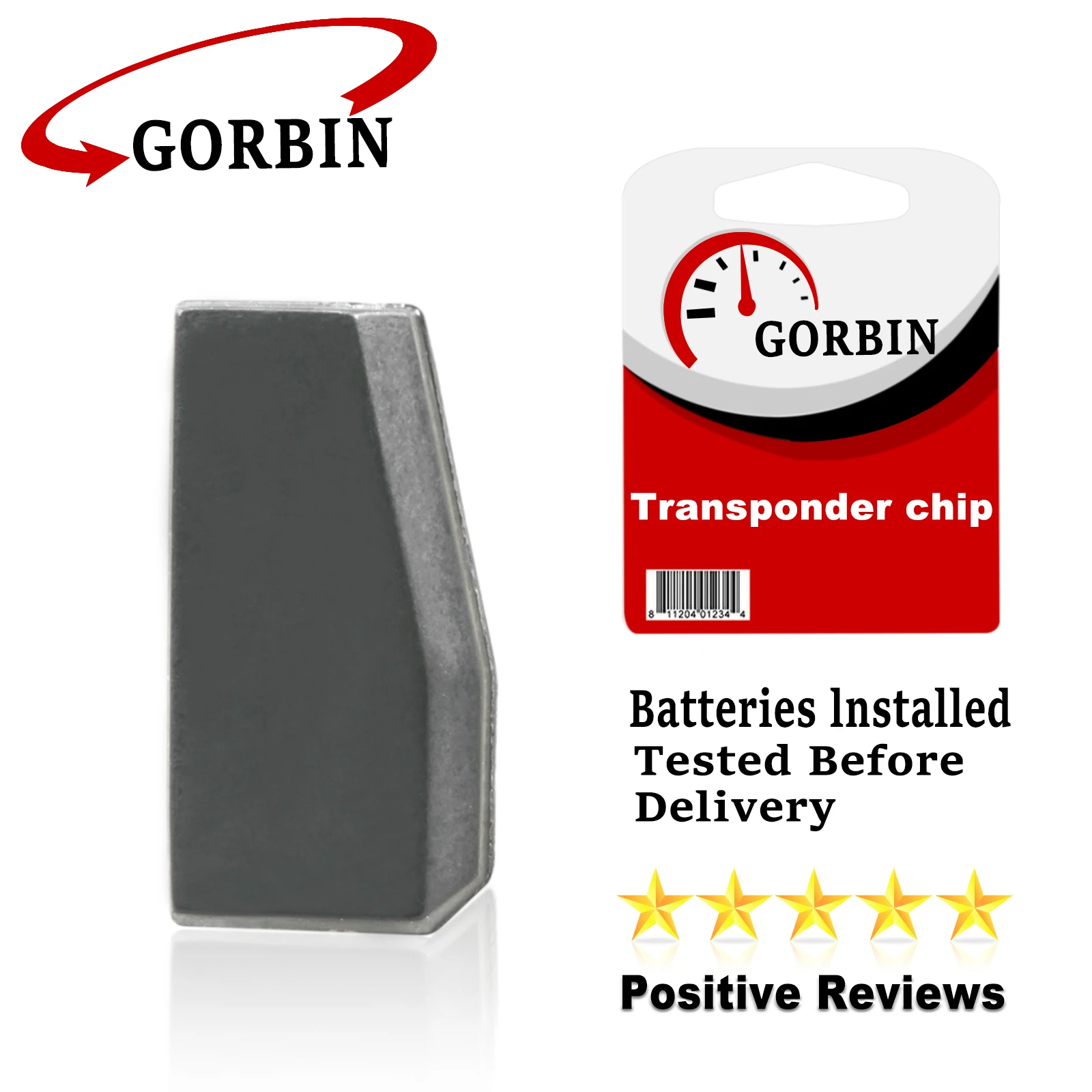 Транспондер GORBIN T5 чип-ключ для автомобиля 1 шт. чип с цементом ID T5-20 пустой не