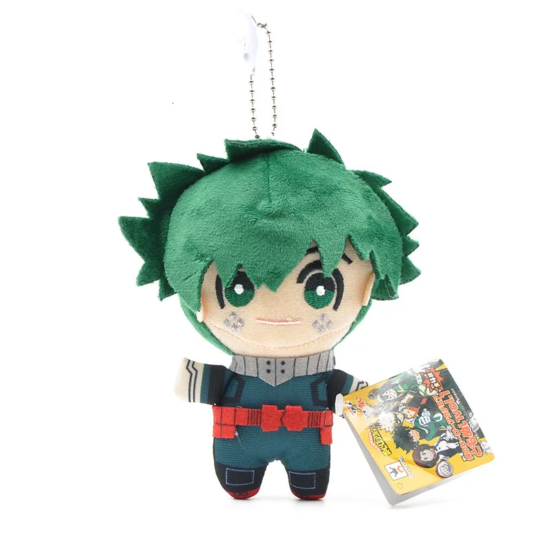 " 15 см, плюшевый кулон-талисман My Hero Academy с брелком Todoroki Shoto Bakugou Katsuki Midoriya izku, маленькая мягкая кукла