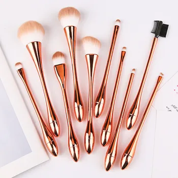 

10 pcs Makeup Brush Eye shadow Blending Eyeliner Eyelash Eyebrow Makeup Brushes Professional Eye Shadow Brush makeup brushes