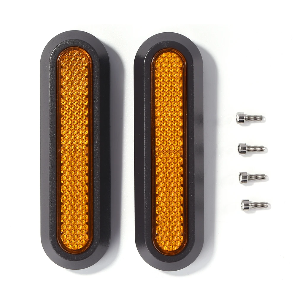 2pcs Safety Reflective Rear Wheel Hub Covers Protective Back Shell for Xiaomi  Mi Electric Scooter Pro 2 M365 Scooter Accessories - AliExpress Sports \u0026  Entertainment
