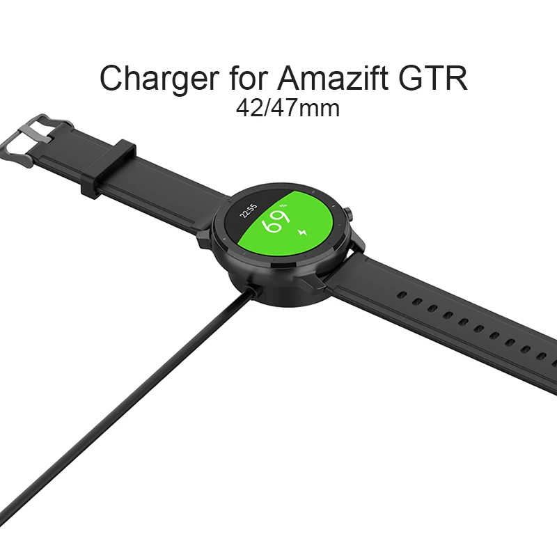Зарядное устройство Usb для AMAZFIT GTR 42 мм 47 мм быстрая зарядная док-станция для huami xiaomi amazift GTS зарядное устройство зарядная док-станция часы SIKAI