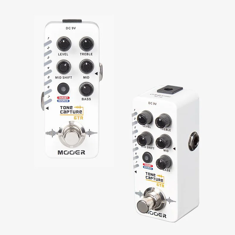 MOOER TONE CAPTURE GTR гитарная педаль уникальная технология соответствия эквалайзера может захватывать уникальную гитарную педаль тонального эффекта
