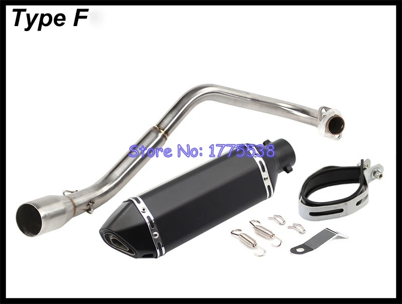 For Honda MSX125 2016-2020 for Honda Grom 2016-2020 Motorcycle Exhaust System Connector Header front Pipe with Muffler DB Killer - Image 5