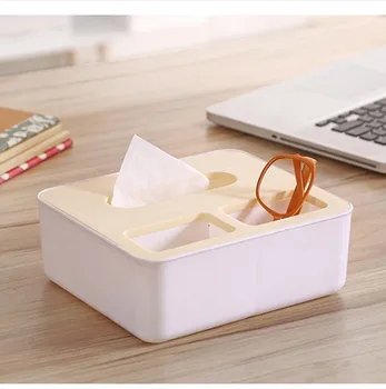 

Cool Plastic Tissue Box Removable Napkins Case Home Kitchen Paper Phone Holdler Organizer Decoration High Quality Tissue Box