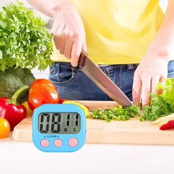 

Large LCD Digital Kitchen Egg Cooking Timer Count Down Clock Alarm Stopwatch(blue)