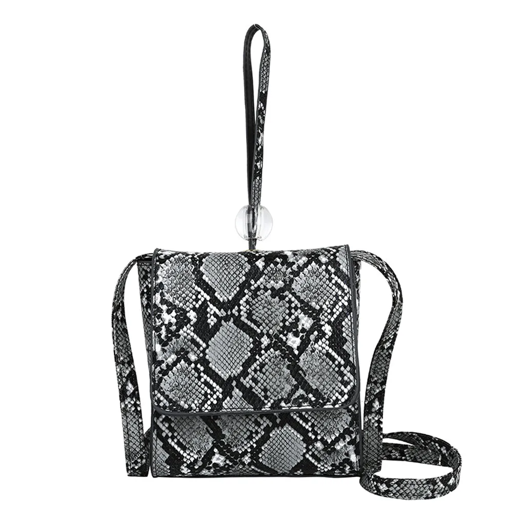 

Fashion Trend Small Shoulder Bags New Fashion Women Snake Grain Crossbody Wild Simple Messenger Shoulder Bags bolsa feminina