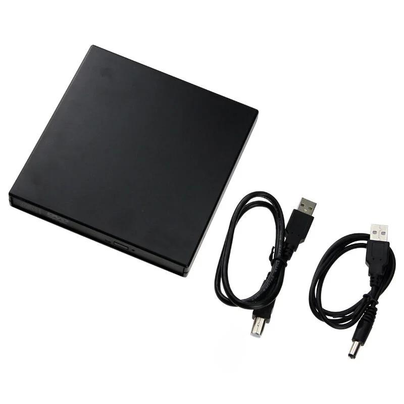 USB 2,0 Ультра внешний DVD-RW CD-RW горелки Писатель Привод для ПК ноутбук