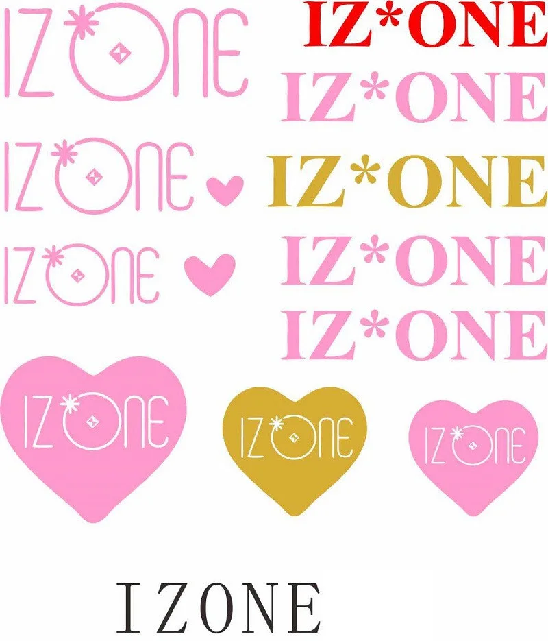Twice Seventeen IZONE BlackPink 3D милая мультяшная световая наклейка DIY Пена забавные наклейки Gommettes Pour Enfants наклейка Необычные LJJ84
