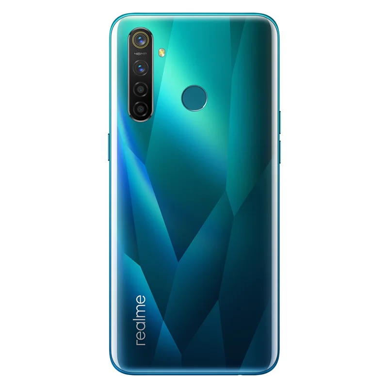 Realme Q 6,3 ''полный экран R 5 pro Snapdragon 712AIE Восьмиядерный Водонепроницаемый Super VOOC 2340 × 1080 5 камер 48MP лицо+ отпечаток пальца ID - Цвет: 6G 64G Green