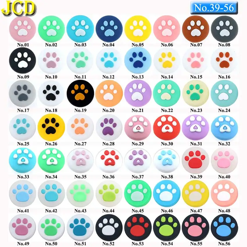 JCD 2 шт. симпатичная кошачья лапа коготь Стик для большого пальца захват крышка