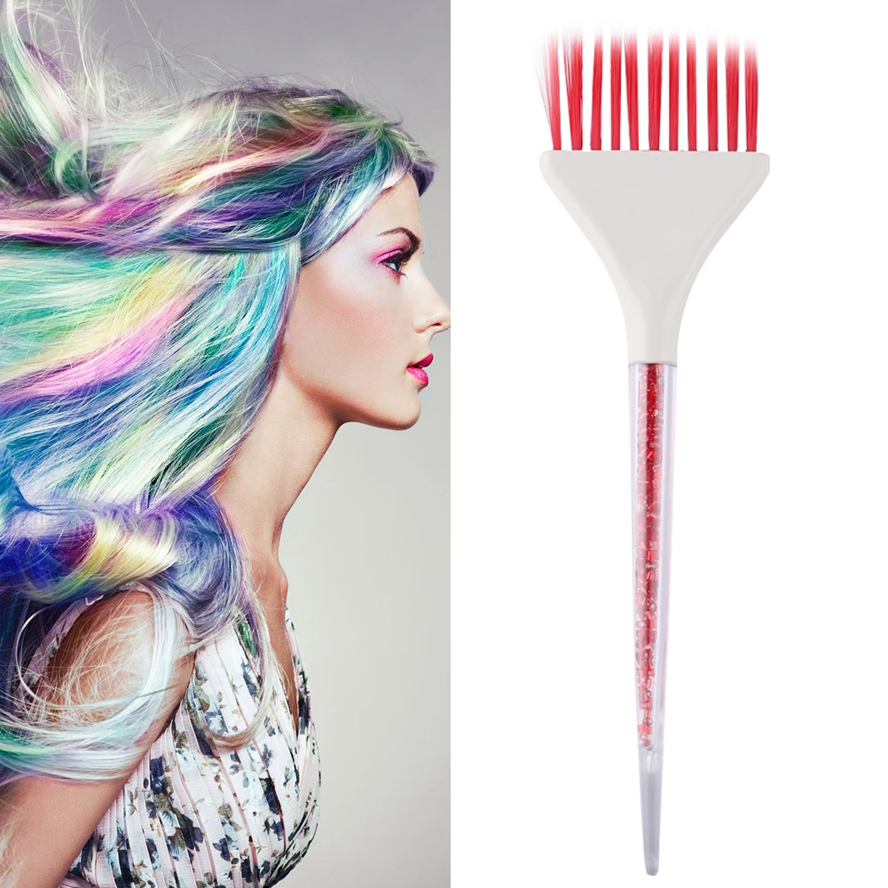 Description Picture 4 of itemHair Dye Brushes Plastic Easy Clean Mixing Bowl Hair Coloring Brush Barber Tools Salon DIY Hair Styling Accessories