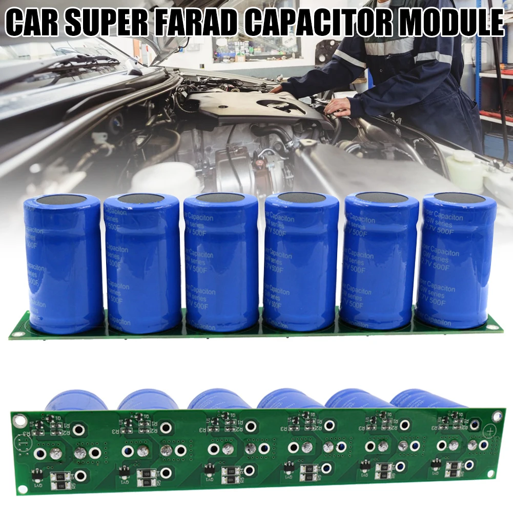 1 комплект/6 шт фарад конденсатор 2 7 V 500F супер с защитной платой EM88 | Электроника