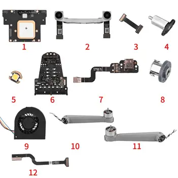 

Metal Professional Fan Easy Install Front Shaft Drone Repair Part Rear Arm USB Interface Board GPS Module For DJI Mavic Air 2